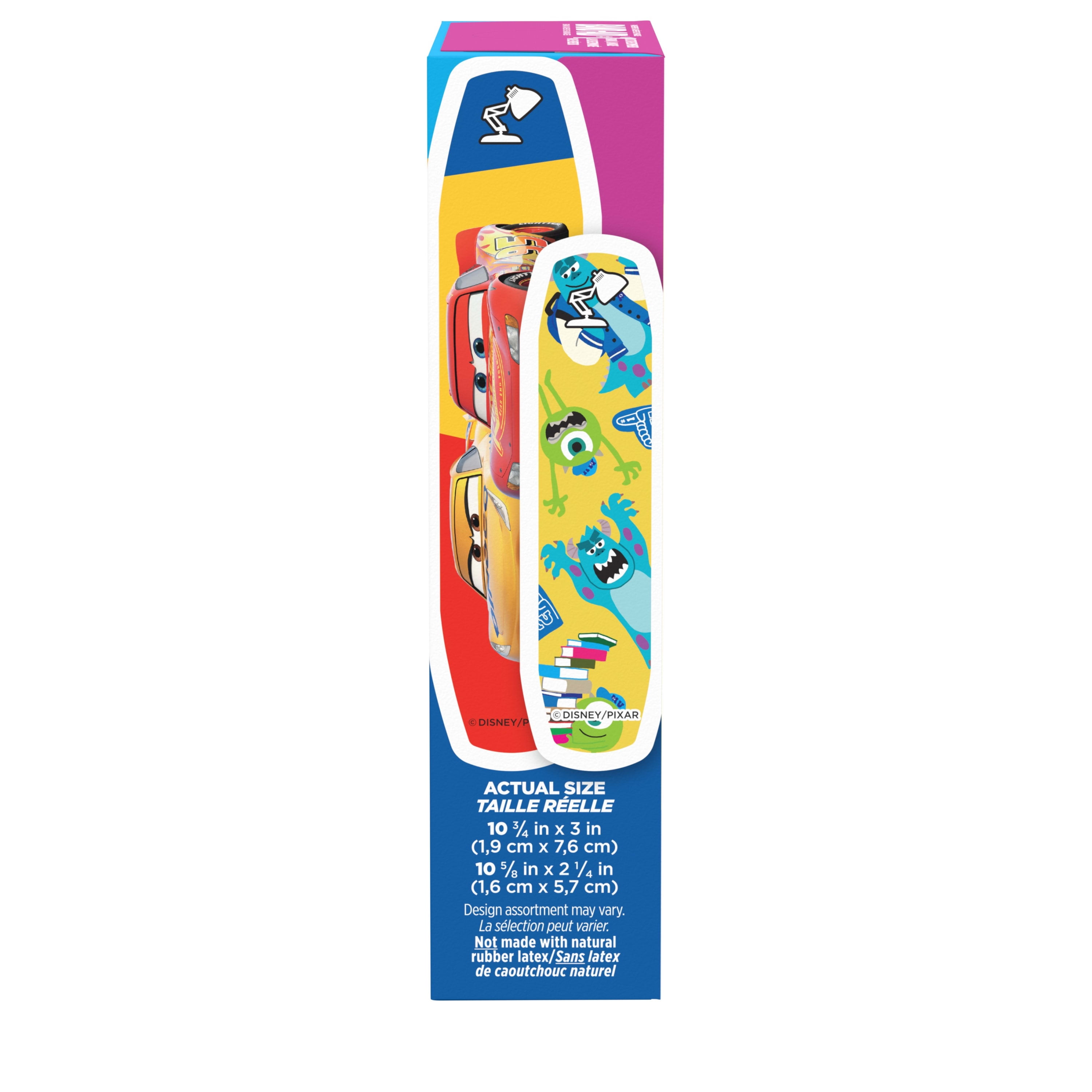 BAND AID DISNEY PIXAR MASHUP CHARACTERS BAND-AID BANDAGES ASSORTED 20 CT