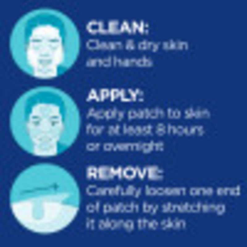 BAND AID BRAND HYDRO SEAL NON MEDICATED ACNE FACE PATCHES 7 PATCHES FOR CLEAR SKIN