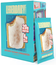 LEGENDARY CINNAMON PROTEIN PASTY LOW CARB SNACK PACK TO GO 8 CT