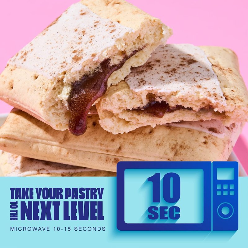 LEGENDARY CINNAMON PROTEIN PASTY LOW CARB SNACK PACK TO GO 8 CT