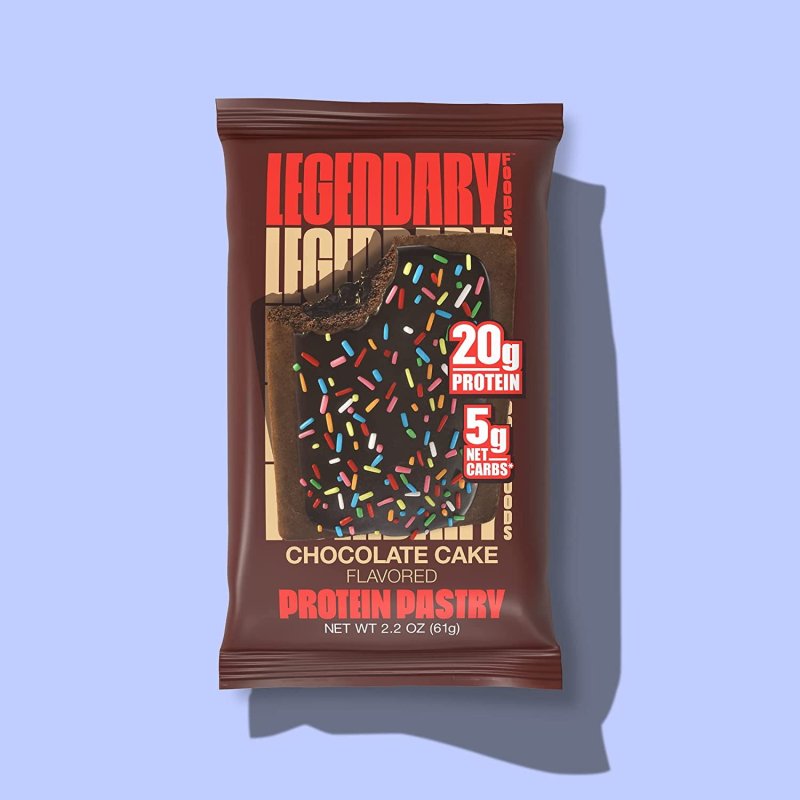 LEGENDARY FOOD CHOCOLATE PROTEIN PASTRY LOW CARB SNACK PACK TO GO 8 COUNT