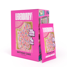 LEGENDARY BIRTHDAY CAKE PROTEIN PASTRY LOW CARB SNACK PACK TO GO 10 COUNT