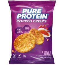 PURE PROTEIN POPPED CRISPS SWEET CHILI 1 COUNT