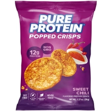 PURE PROTEIN POPPED CRISPS SWEET CHILI FLAVOR 1 PACK