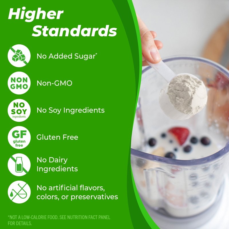 ORGAIN ORGANIC VEGAN 30G HIGH PROTEIN POWDER VANILLA 1.26LB SHAKE DRINK WITH PREBIOTIC FIBER