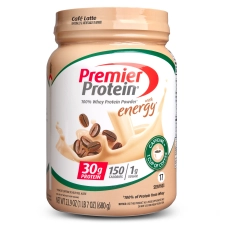 PREMIER PROTEIN CAFé LATTE WHEY PROTEIN POWDER 30G PROTEIN 1.5LB 23.9 OZ