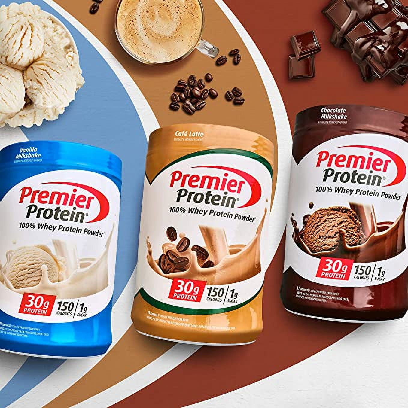 PREMIER PROTEIN CHOCOLATE WHEY POWDER 24.5 OZ