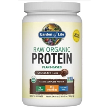 GARDEN OF LIFE ORGANIC CHOCOLATE RAW PROTEIN POWDER 23.4OZ - 664G