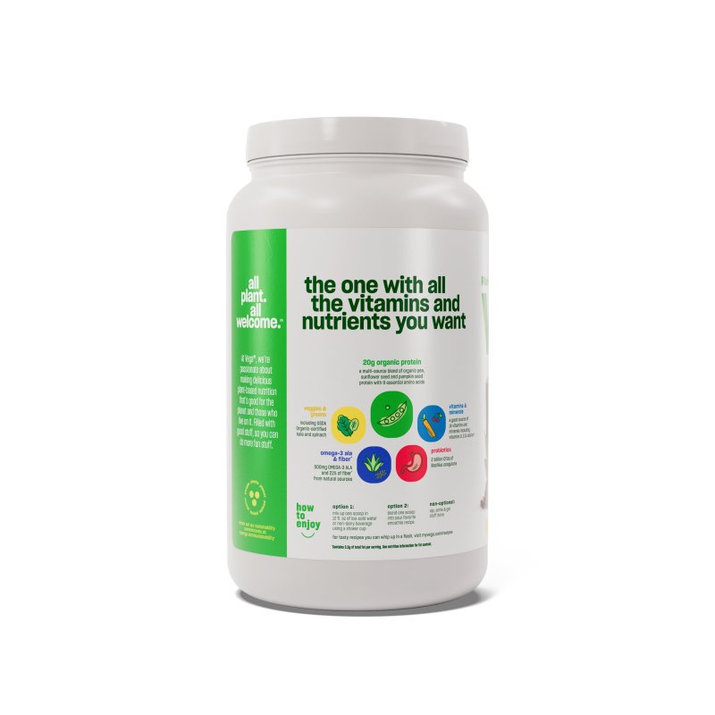 VEGA ONE ORGANIC ALL IN ONE PLANT PROTEIN POWDER MOCHA 20G PROTEIN 1.6LB 25.3OZ