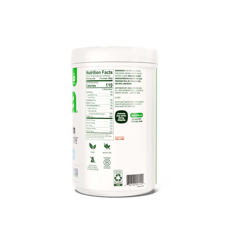 VEGA VANILLA PROTEIN MADE SIMPLE 9.2OZ