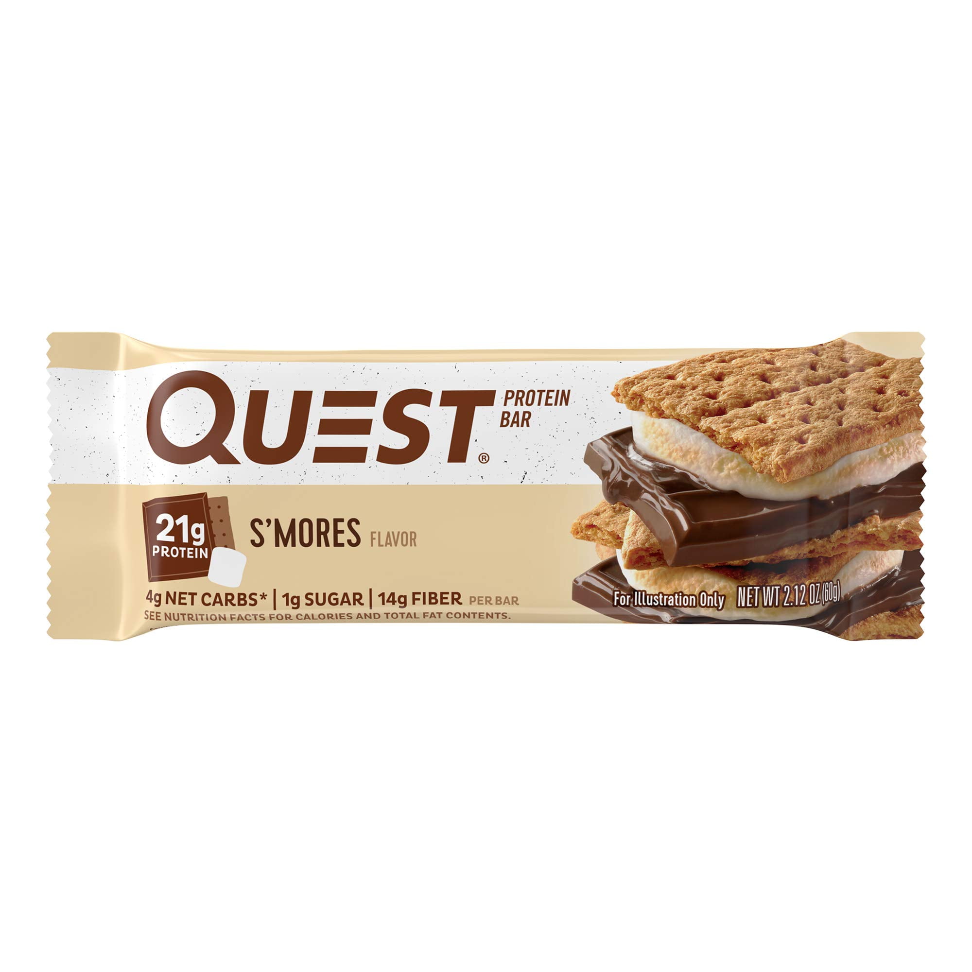 QUEST PROTEIN BAR S MORES 1 CT 2.12 OZ BAR