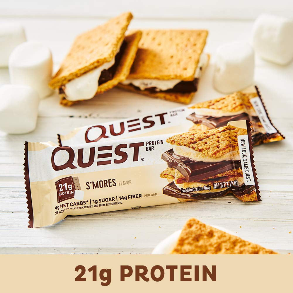QUEST PROTEIN BAR S MORES 1 CT 2.12 OZ BAR