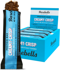 BAREBELLS HIGH PROTEIN BARS CREAMY CRISP 20G PROTEIN 12 COUNT
