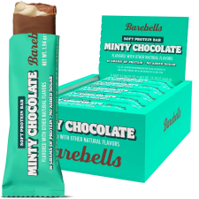 BAREBELLS MINTY CHOCOLATE HIGH PROTEIN BARS 16G PROTEIN 1.9OZ 12-PACK