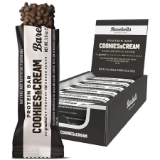 BAREBELLS COOKIES & CREAM PROTEIN BARS 20G HIGH PROTEIN 1.9OZ 12 COUNT