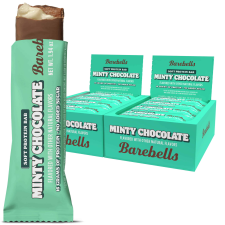 BAREBELLS MINTY CHOCOLATE HIGH PROTEIN SOFT BARS 16G 1.9OZ 24 PACK
