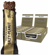 BAREBELLS HIGH PROTEIN SALTY PEANUT BARS 20G 1.9OZ 24 COUNT