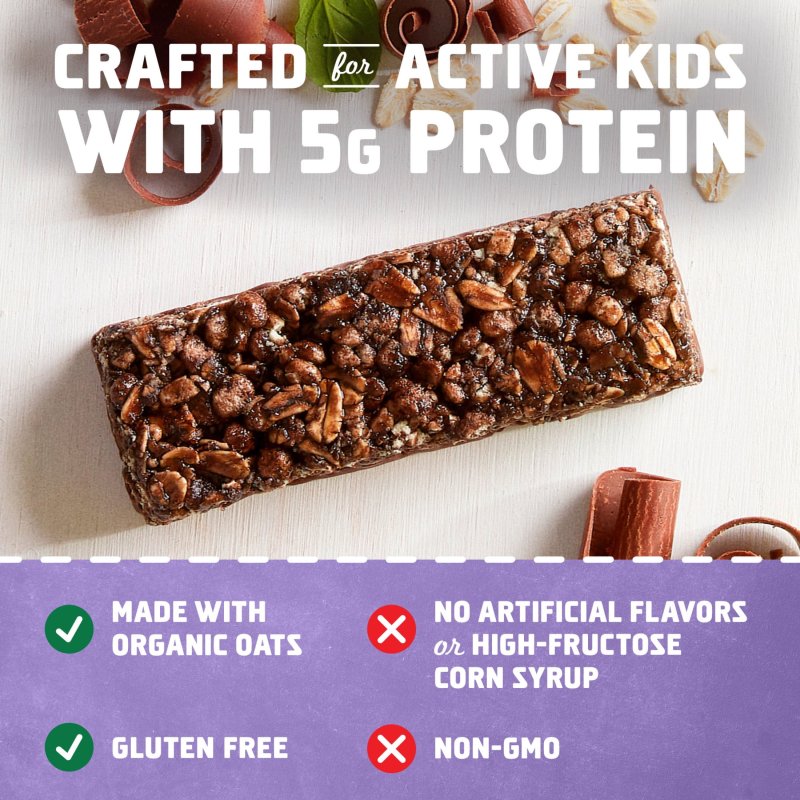 ZBAR PROTEIN CHOCOLATE MINT CRISPY SNACK BARS ORGANIC OATS NON GMO 5G PROTEIN GLUTEN FREE PROTEIN BARS 10 PACK