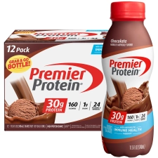 PREMIER PROTEIN CHOCOLATE SHAKE 30G PROTEIN 11.5 FL OZ 12 CT