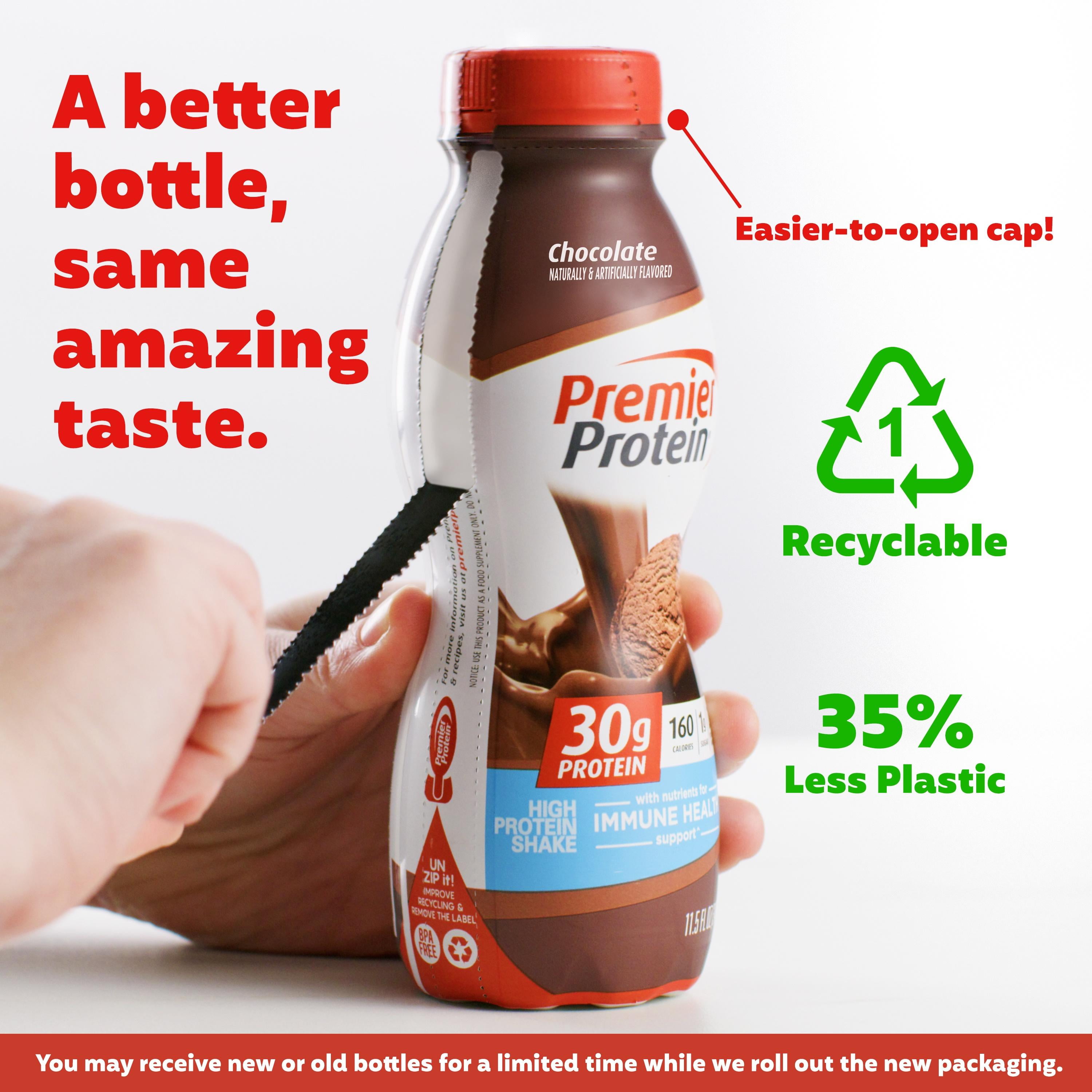 PREMIER PROTEIN SHAKE CHOCOLATE 30G PROTEIN 115 FL OZ 6 CT
