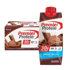 PREMIER PROTEIN HIGH PROTEIN SHAKE CHOCOLATE 11 FLUID OUNCE 15 PACK