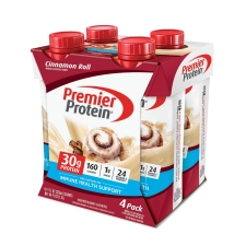 PREMIER PROTEIN SHAKE CINNAMON ROLL FLAVOR 30G PROTEIN 11 FL OZ 4 CT