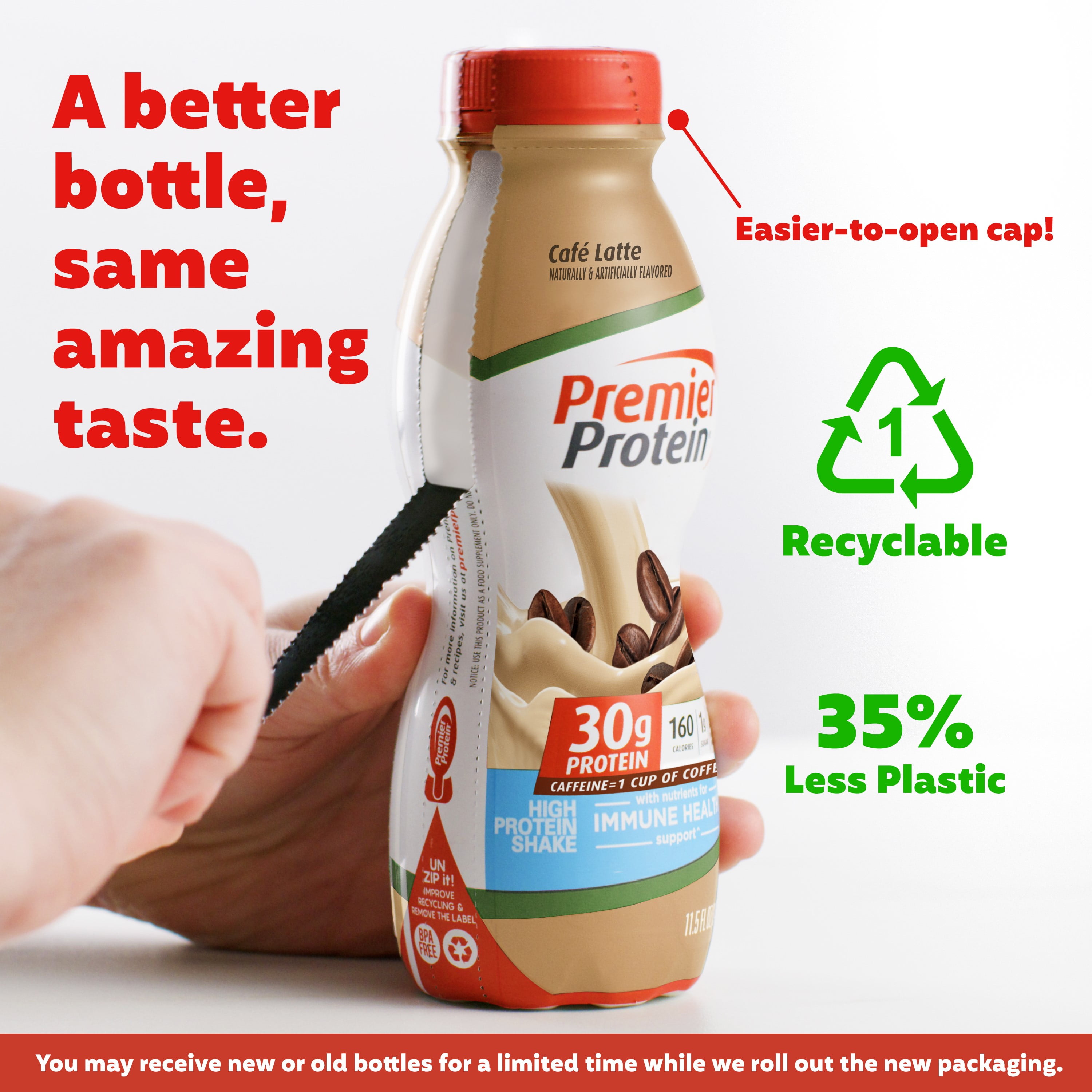 PREMIER PROTEIN SHAKE CAFé LATTE 30G PROTEIN 115 FL OZ 12 CT