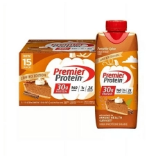 PREMIER PROTEIN 30G HIGH PROTEIN SHAKE PUMPKIN SPICE 11 FL. OZ. 15 PK