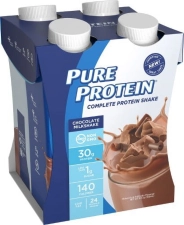 PURE PROTEIN COMPLETE CHOCOLATE PROTEIN SHAKE 30G PROTEIN PACK OF 24