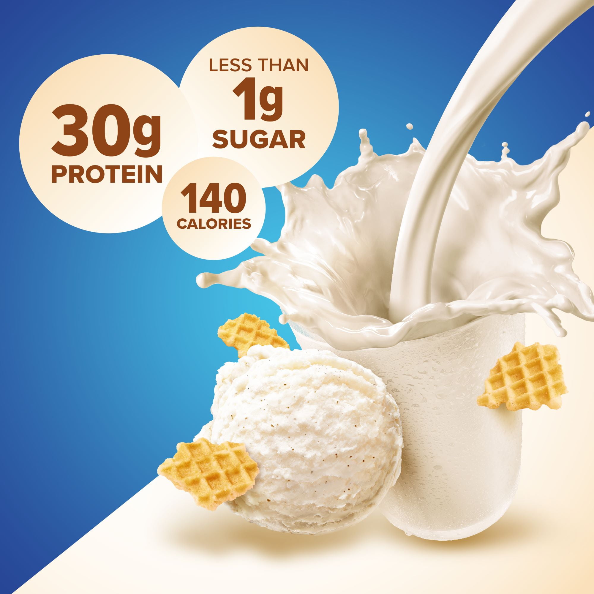PURE PROTEIN SHAKE 30G PROTEIN GLUTEN FREE 11 FL OZ 4 PACK VANILLA MILKSHAKE