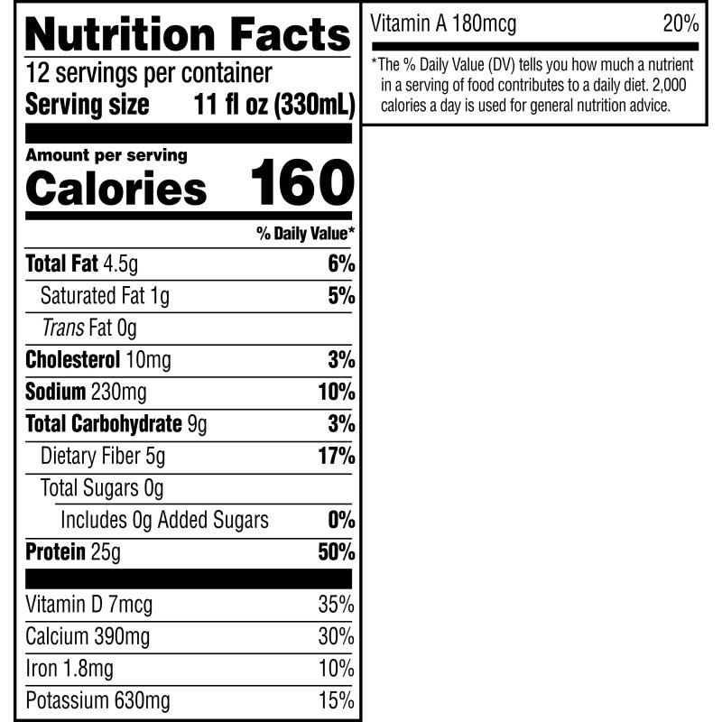 MUSCLE MILK GENUINE CHOCOLATE PROTEIN SHAKE 11 FL OZ CARTON 12 PACK