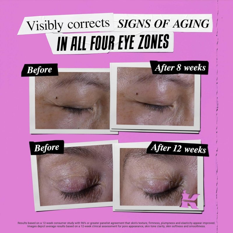 KIEHL'S SUPER MULTI-CORRECTIVE EYE CREAM - ANTI-AGING LIFT FOR BROW BONE AREA - TIGHTEN, SMOOTH, FIRM SKIN