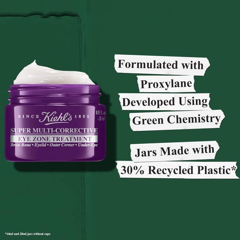 KIEHL'S SUPER MULTI-CORRECTIVE EYE CREAM - ANTI-AGING LIFT FOR BROW BONE AREA - TIGHTEN, SMOOTH, FIRM SKIN