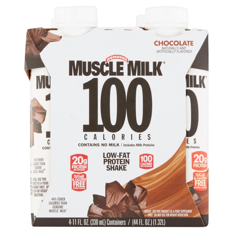 MUSCLE MILK CHOCOLATE NON-DAIRY PROTEIN SHAKE 4 PACK