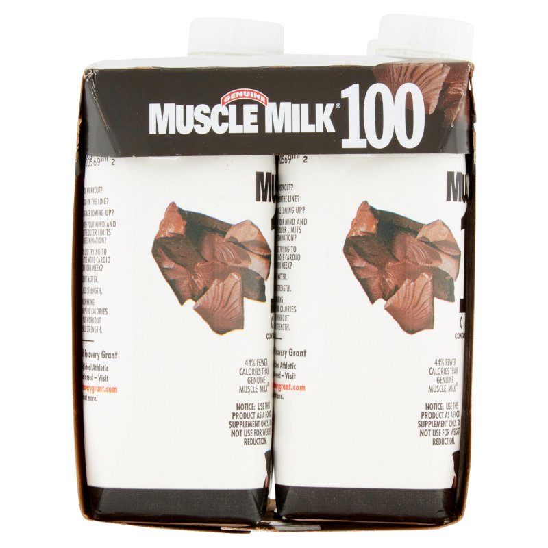 MUSCLE MILK CHOCOLATE NON-DAIRY PROTEIN SHAKE 4 PACK