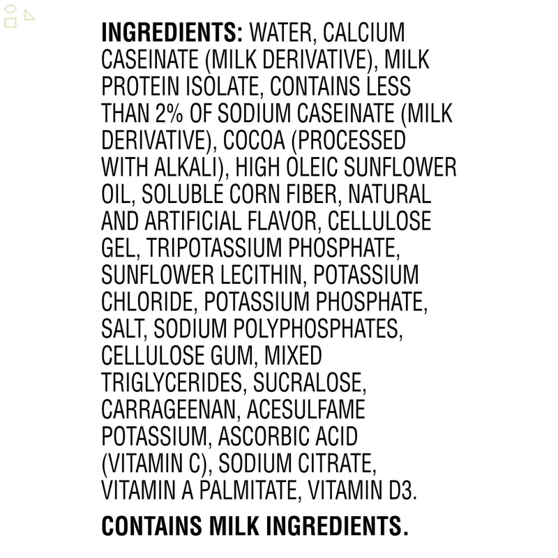 MUSCLE MILK GENUINE CHOCOLATE PROTEIN SHAKE 2 X 11 FL OZ PACKS, 18-PACK.