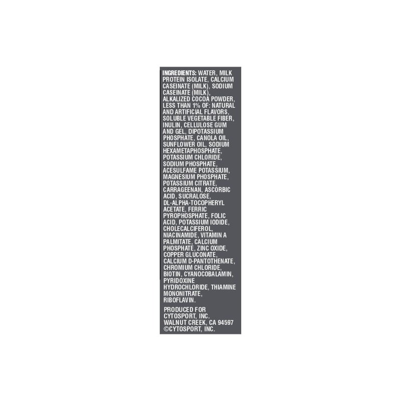 MUSCLE MILK PRO SERIES KNOCKOUT CHOCOLATE PROTEIN SHAKE 40G PROTEIN 14 FL OZ 12 CT