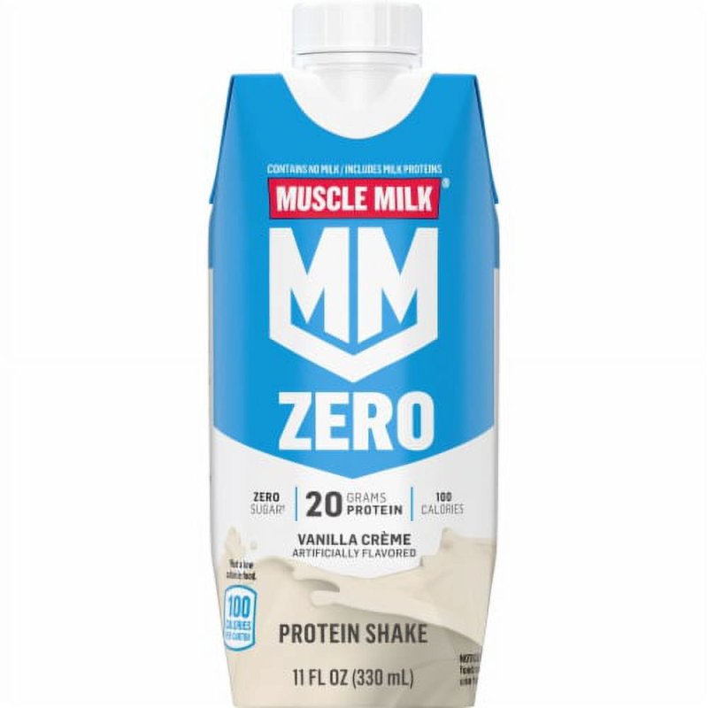 MUSCLE MILK NON DAIRY VANILLA CREME PROTEIN SHAKE PACK OF 6