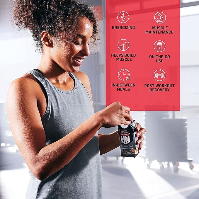 MUSCLE MILK PRO SERIES PROTEIN SHAKE KNOCKOUT CHOCOLATE 4 PACK