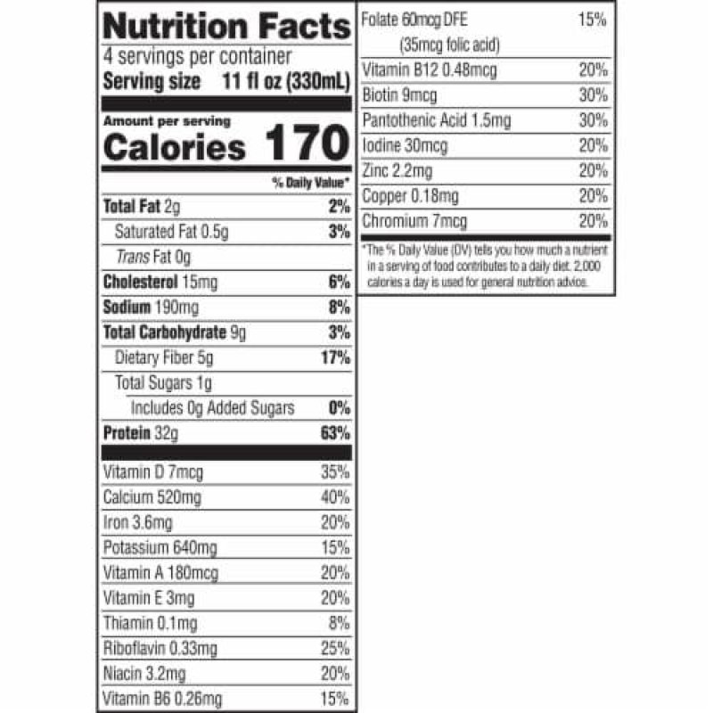 MUSCLE MILK PRO SERIES KNOCKOUT CHOCOLATE NON-DAIRY PROTEIN SHAKE 11 FL OZ 4 CT