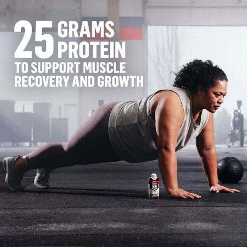 MUSCLE MILK GENUINE PROTEIN SHAKE STRAWBERRIES N CREME 11 FL OZ CARTON 4 PACK