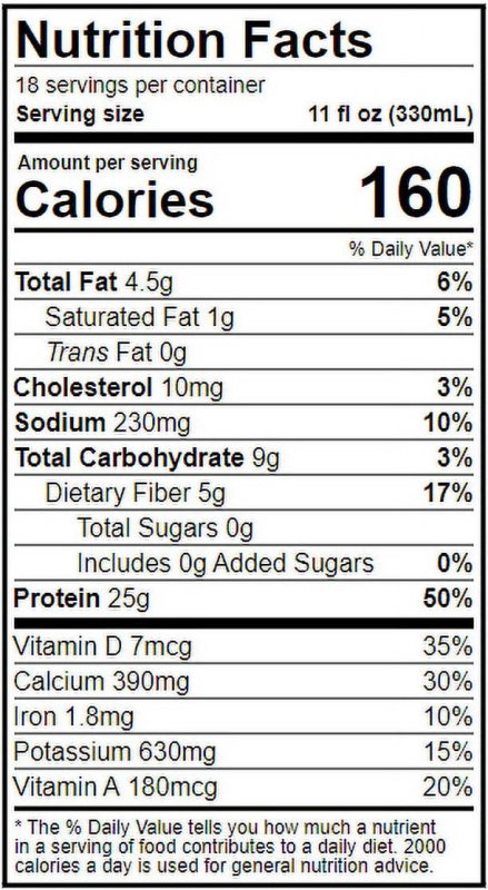 MUSCLE MILK GENUINE CHOCOLATE PROTEIN SHAKE 18 COUNT PACK