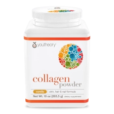 YOUTHEORY COLLAGEN POWDER VANILLA WITH VITAMIN C BIOTIN 10 OZ