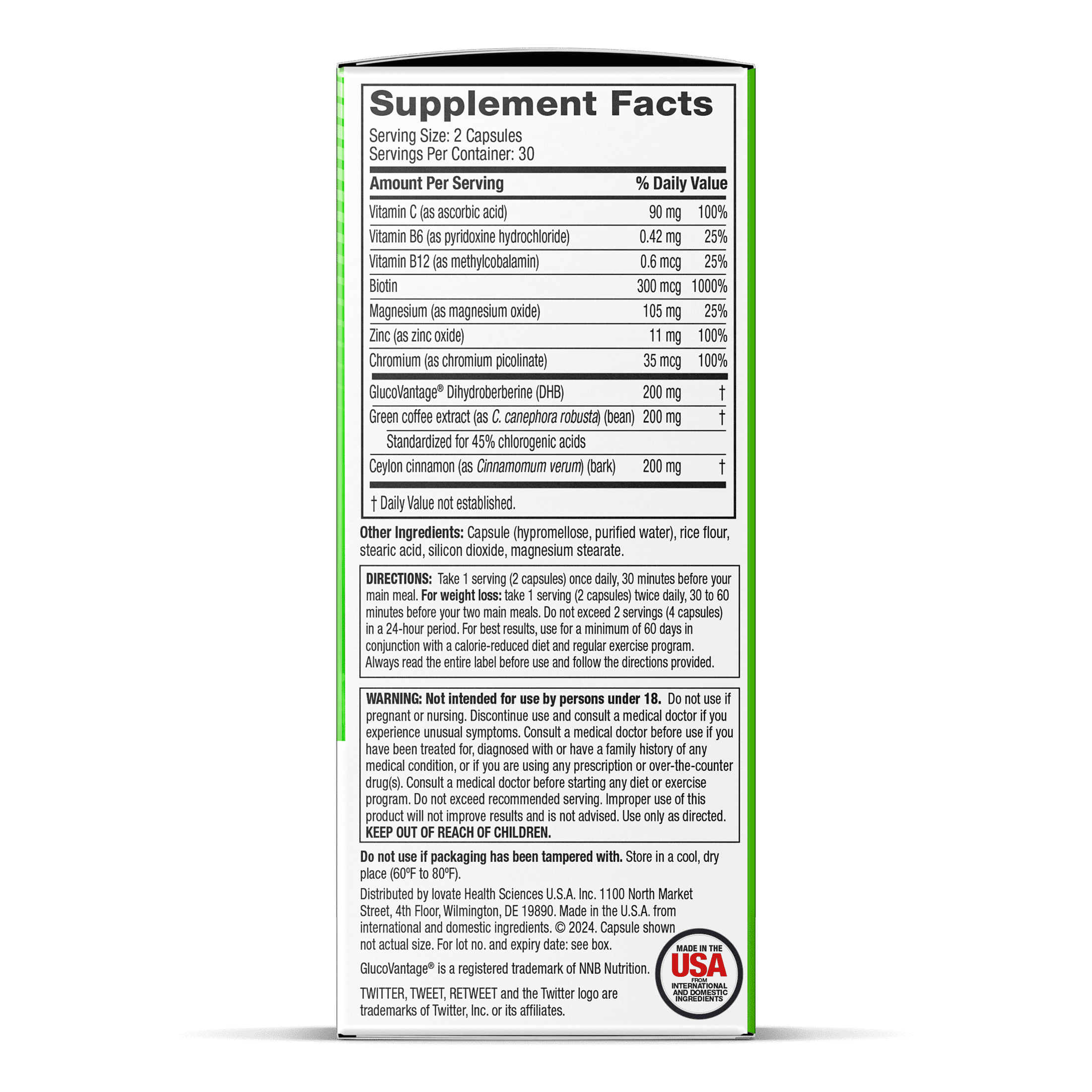 HYDROXYCUT ULTIMATE BERBERINE 60 CAPSULES FOR WEIGHT MANAGEMENT