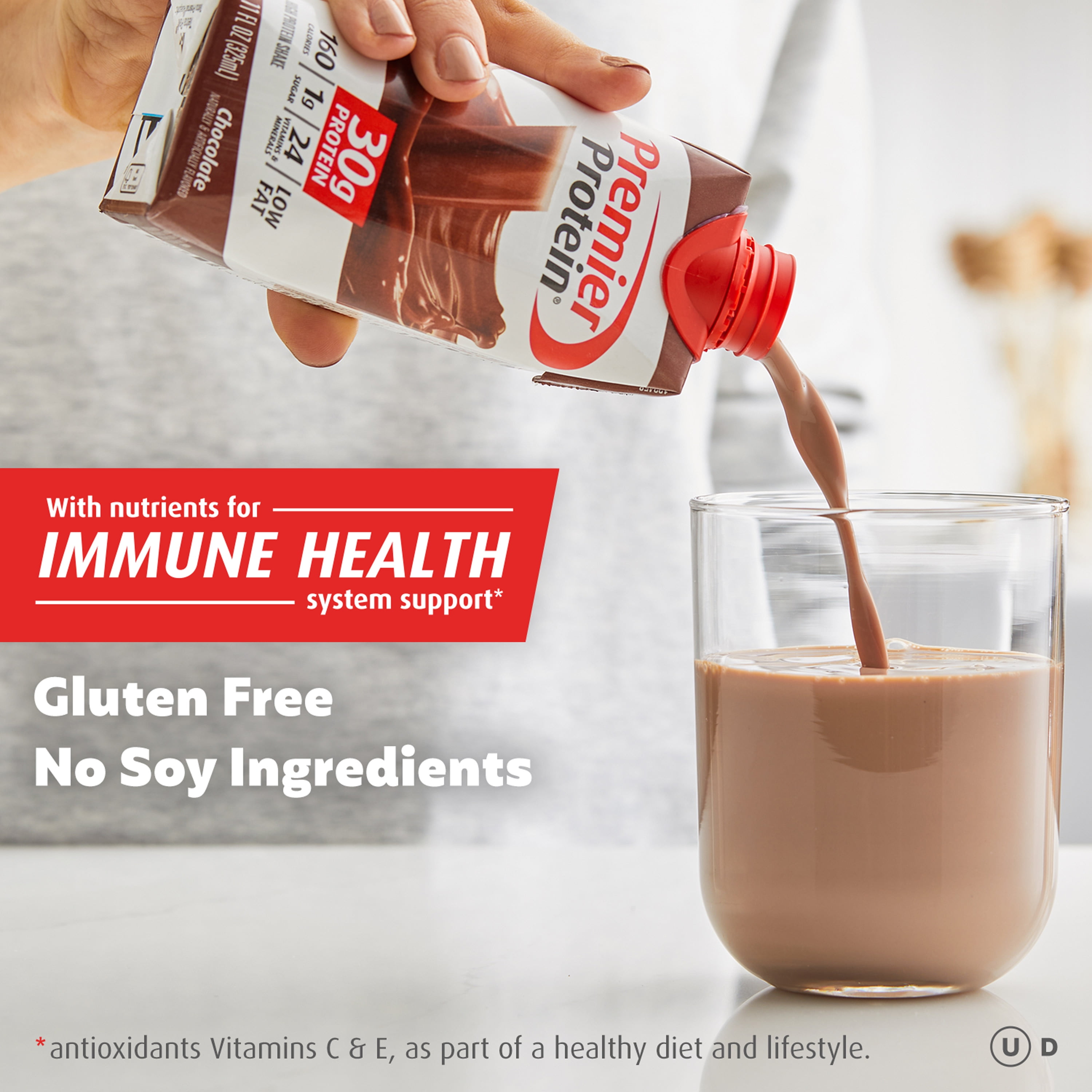PREMIER PROTEIN CHOCOLATE SHAKE 30G PROTEIN 11 FL OZ 12 CT