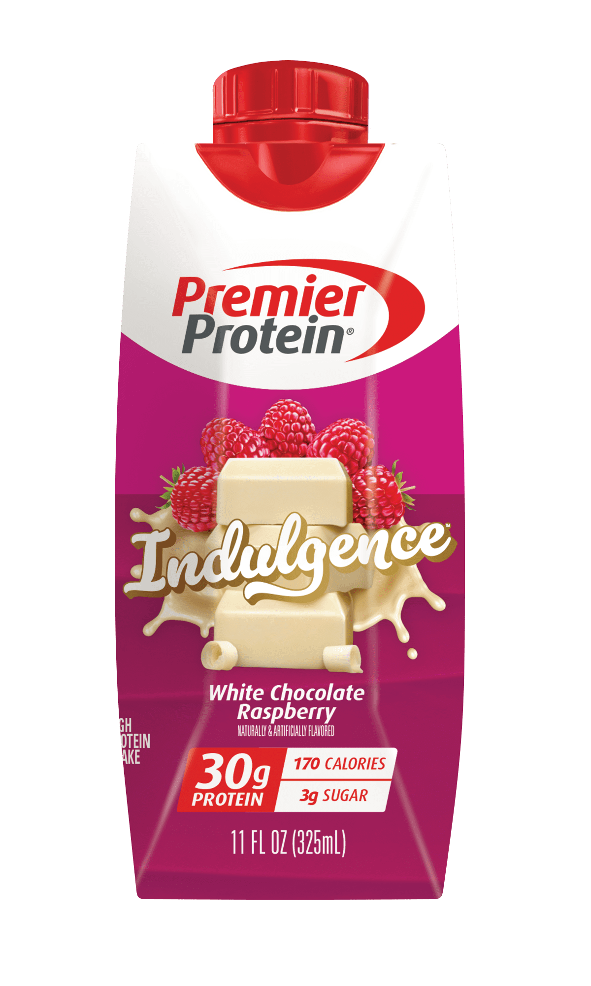 PREMIER PROTEIN WHITE CHOCOLATE RASPBERRY SHAKE 30G PROTEIN 11OZ 4 CT