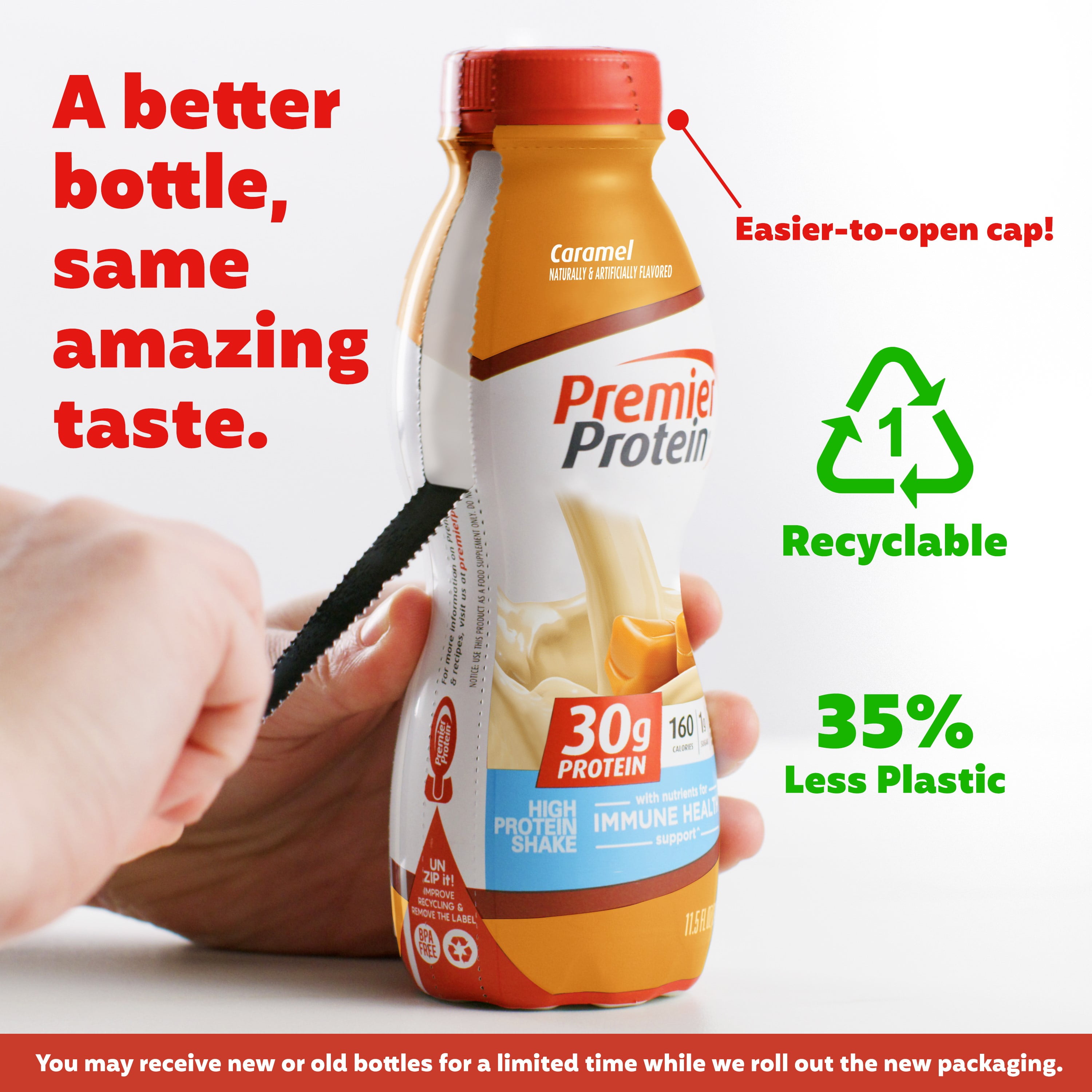 PREMIER PROTEIN SHAKE CARAMEL 30G PROTEIN 11.5 FL OZ 12 CT