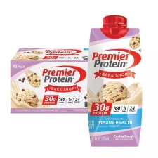 PREMIER PROTEIN 30G COOKIE DOUGH SHAKES 11OZ 15 PACK