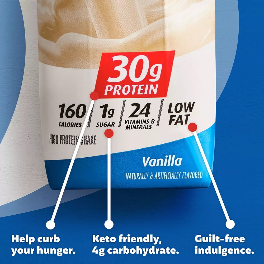 PREMIER PROTEIN 30G HIGH PROTEIN SHAKE VANILLA 11 FL. OZ. 15 PK.