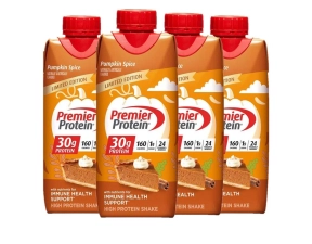 PREMIER PROTEIN 30G HIGH PROTEIN SHAKE PUMPKIN SPICE 11 FL. OZ. 4 PACK
